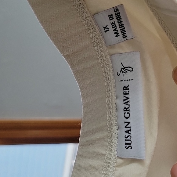 Susan Graver Stone Color Skirt Size 1X - Picture 3 of 5